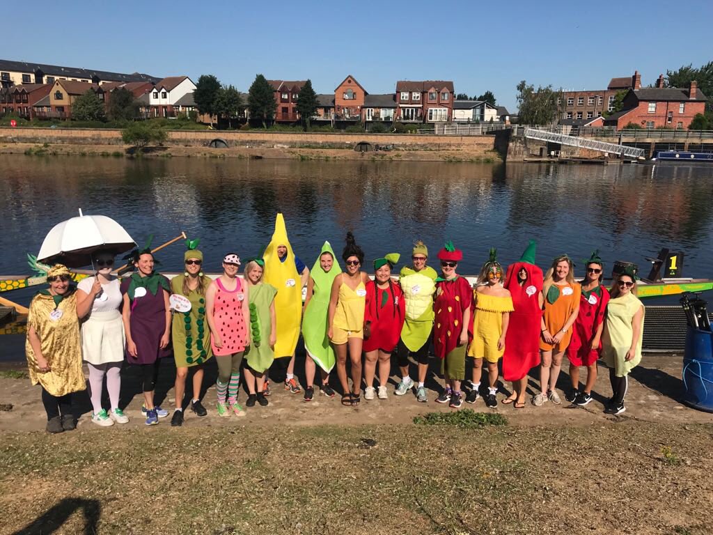 Dragon boat racing- team Why stop at 5? I <a href="/NUHCharity/">Nottingham Hospitals Charity</a> <a href="/nottmhospitals/">Nottingham University Hospitals</a>  @TeamNUH