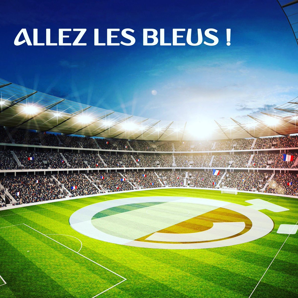 🇨🇵Tous en bleus ce soir pour la finale. Allez l' Équipe de France de Football la coupe 🏆 est pour nous !
.
#coupedumonde2018 #fifaworldcup #fiersdetrebleus #minutup #russia2018 #france #croatie #sport #football #VictoireFrançaise