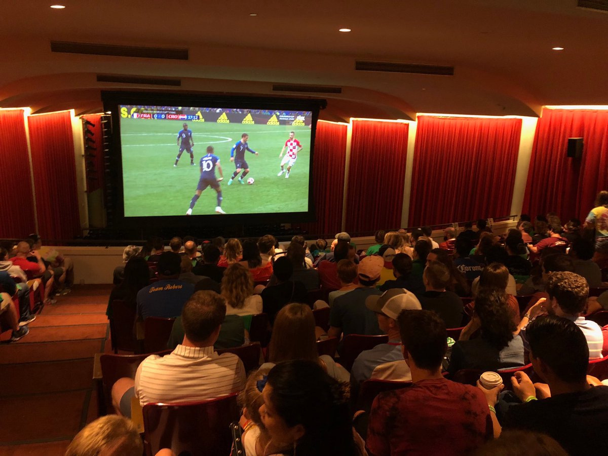SoonerMully's tweet photo. World Cup at the Tower Theater!!! https://t.co/VlYjmtYnxW