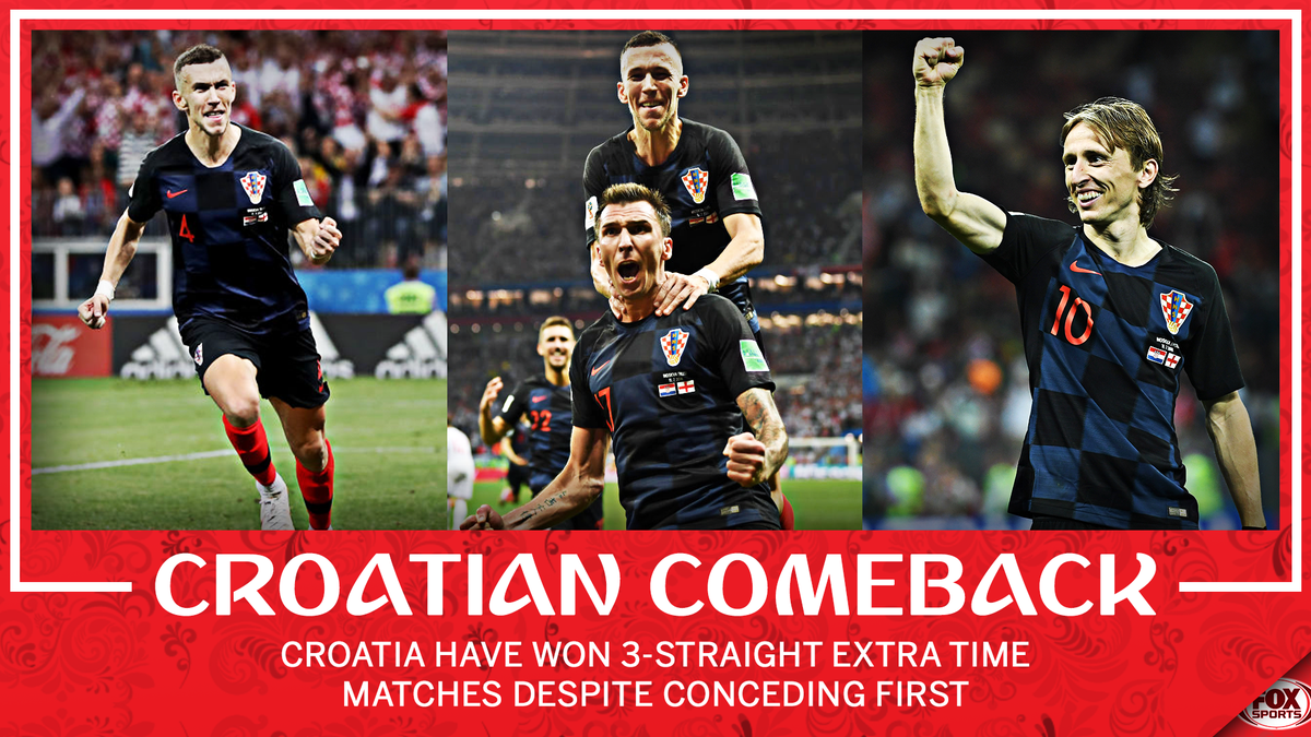 For the 4th-straight game, Croatia have conceded the opening goal. 

They got 'em right where they want 'em 😏