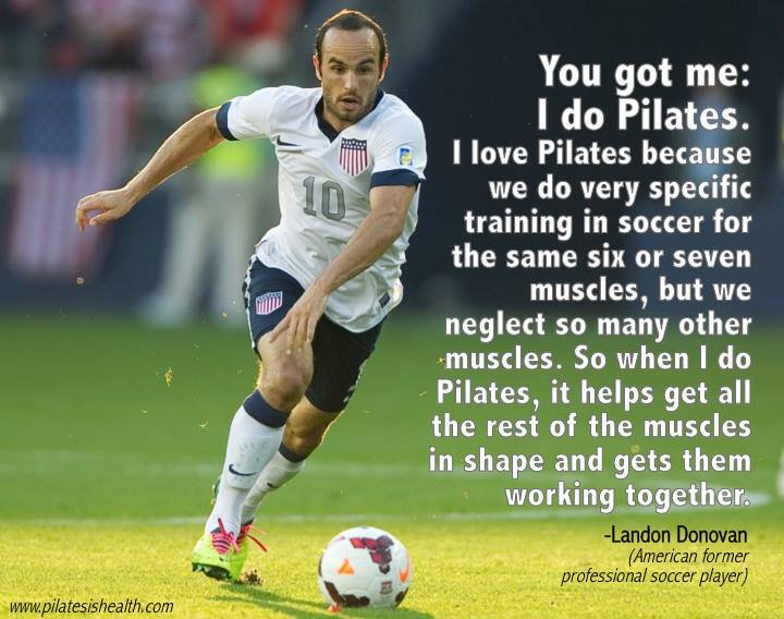 MensPilates's tweet photo. Landon Donovan  is considered one of the best player in Major League Soccer history, nations all-time leading goal scorer.  Shape magazine interviewed Donovan, where he shared his workout regime. "I love Pilates" it gets all the muscles working together  https://t.co/XGqZxL6BxG https://t.co/ga7Mimuye1