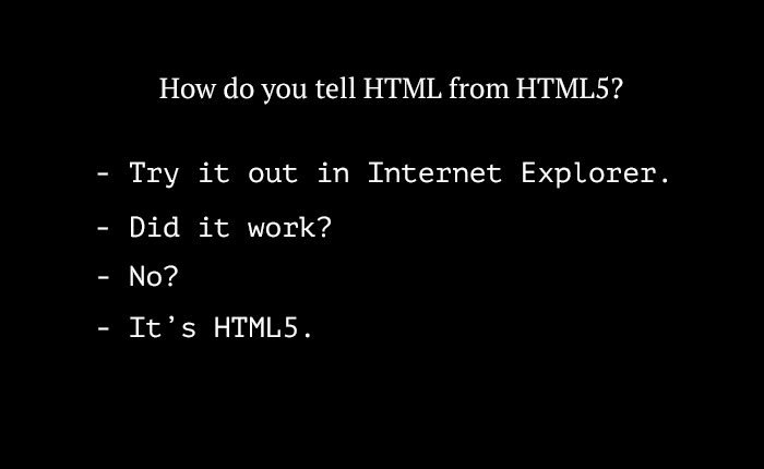 colorlib's tweet image. Have you tried this before? #devhumor #softwarehumor #html5 #html
