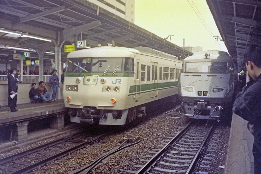 いろは坂 大阪駅にて 787系誕生祭