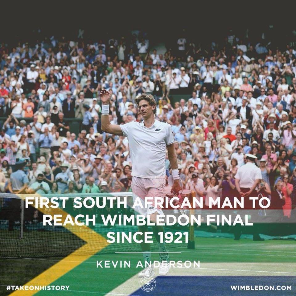 Backing the man! #wimbledon #kevinanderson #final