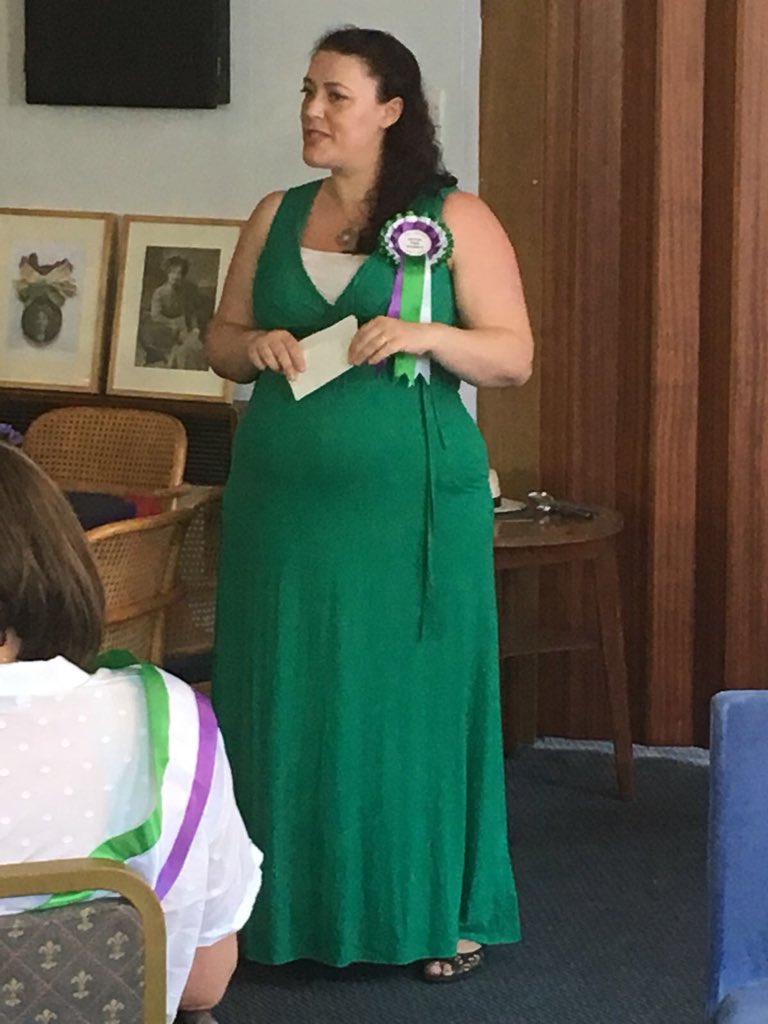 aliciakearns's tweet photo. What a lovely day - the #Eastbourne @cwowomen really know how to celebrate.
Fantastic day celebrating Emmeline Pankhurst and all that she did for women’s suffrage and equality.
Thank you @maximimusmutt for such a happy celebration.
#Vote100 #PankhurstParty https://t.co/VU4zyHw1sV