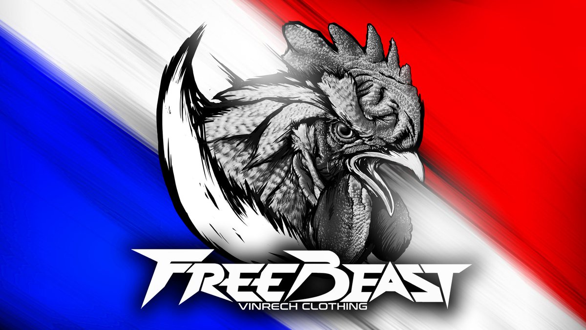 VINRECHCLOTHING's tweet photo. Le coq de la collection FREEBEAST pour soutenir l'équipe de France ! #FRACRO #CM2018 #WorldCupFinal #fra #FranceCroatie #FinaleCoupeduMonde #WorldCupFinal #AllezLesBleu #AllezLesBlues #FrancevsCroatia #freebeast #sport #football #FIFAeWorldCup https://t.co/RULjveLCJw