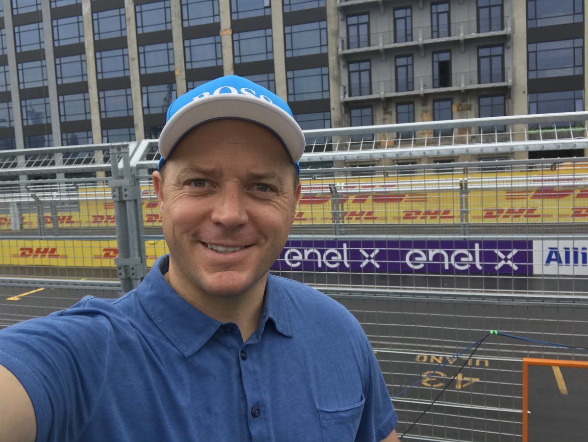 timbuchner's tweet photo. Happy to be in NYC with our partner #Enel @ #nyceprix #FormulaE. Enel-X is electrifying the race as the Official Smart Charging Partner. https://t.co/53aqPx0jyk
