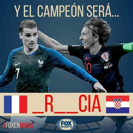 Alan10w's tweet photo. CROACIA..!! vamo que se puede ..! 💪 #MundialRusia2018 https://t.co/QUMeXhfCmj