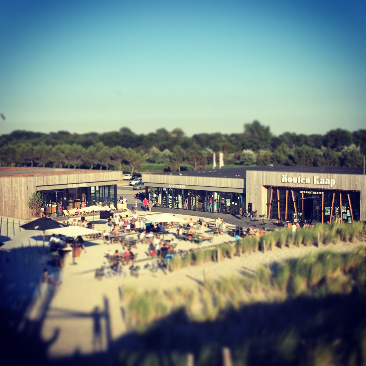 Gisteren in #Ouddorp #Goeree. Prachtige locatie bij theater “Houten Kaap”. Genieten!