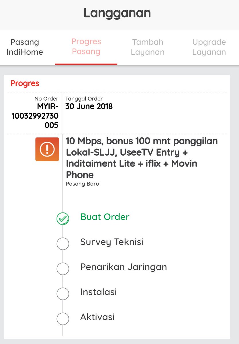 budinunu's tweet photo. Daftar dari bulan lalu belom keproses sampai sekarang @TelkomIndonesia @TelkomCare @indihomeID https://t.co/5ynWgyor5m