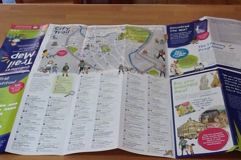 Stickyearthcafe's tweet photo. We now have the @GoGoHares2018 trail maps in the shop see if you can find all the Hare's in #Norwich .@Stickyearthcafe #Cromer #breakcharity @GoGoHares2018 #blackandwhite #pottery #pyop https://t.co/EwN84tD3aq