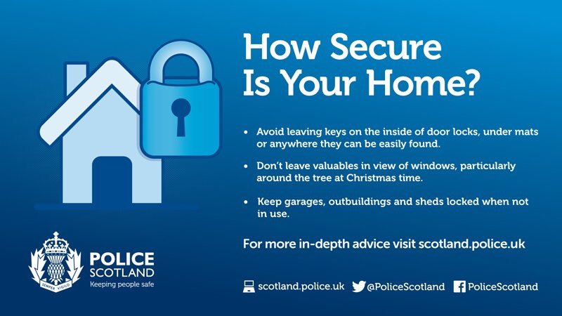 NithsdalePolice's tweet photo. #Summer Holidays are in full swing. If you are away from home don’t advertise your house is empty on Social Media. Consider using a timer switch for lights & ask a relative or trusted friend to move mail from the door. #keepthievesout #dcpu https://t.co/5lb0kyfsuB
