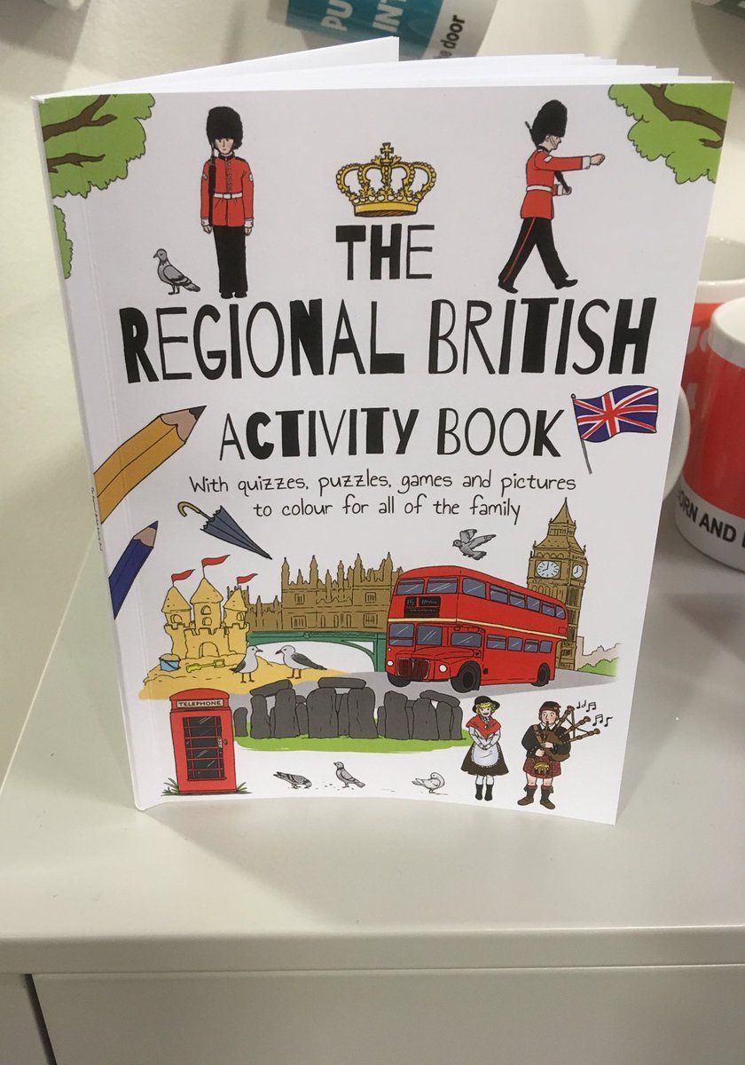 charactershop's tweet photo. Our new regional British activity book is on show for the first time on stand G-B27 @Home_And_Gift in Harrogate https://t.co/QmWWwUzizZ