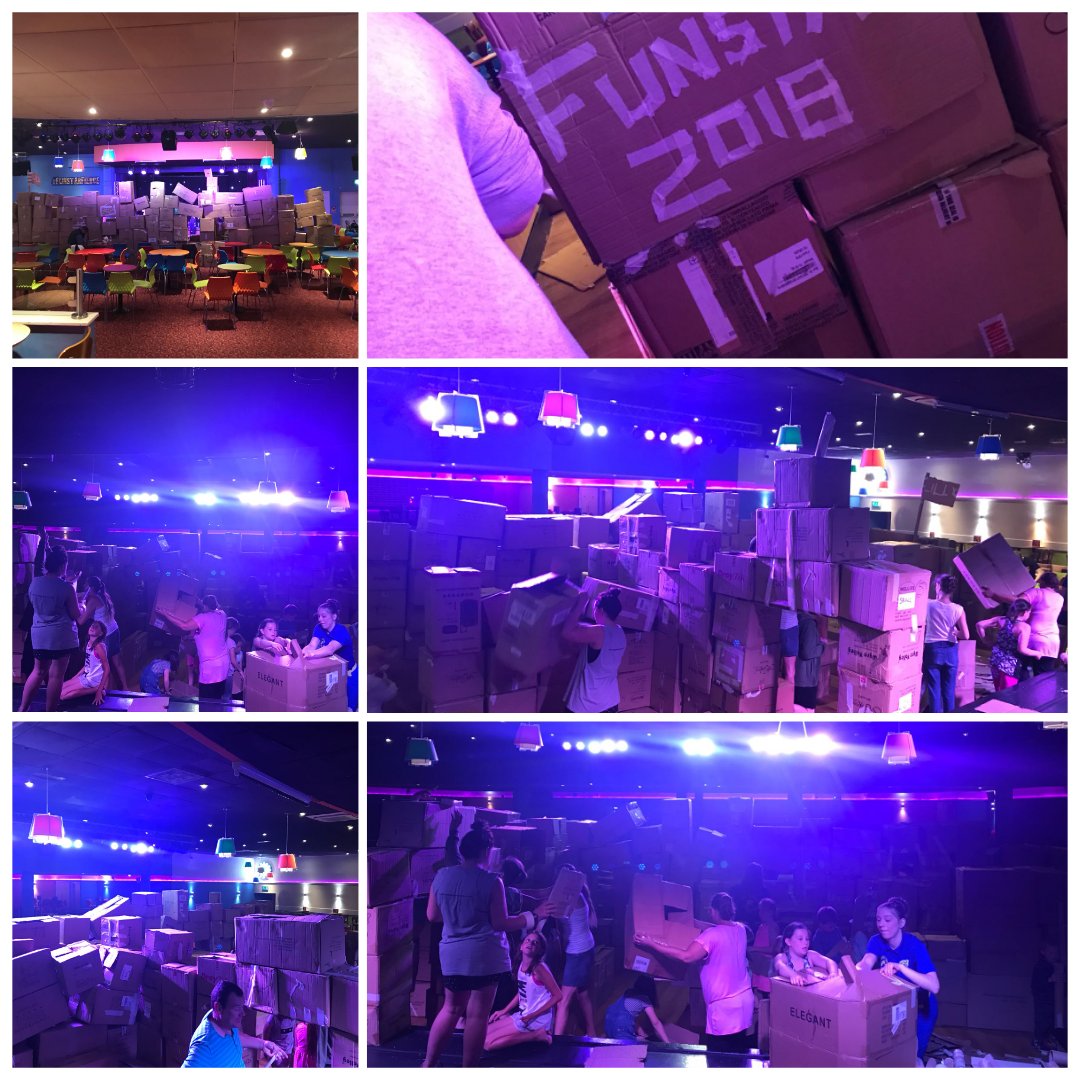 J_HaRdY_'s tweet photo. The kids loved Camp Carboard the other day! (And the big kids loved it even more!) @FunStarsGoLive  #calagran https://t.co/Iq1s8xP5dy
