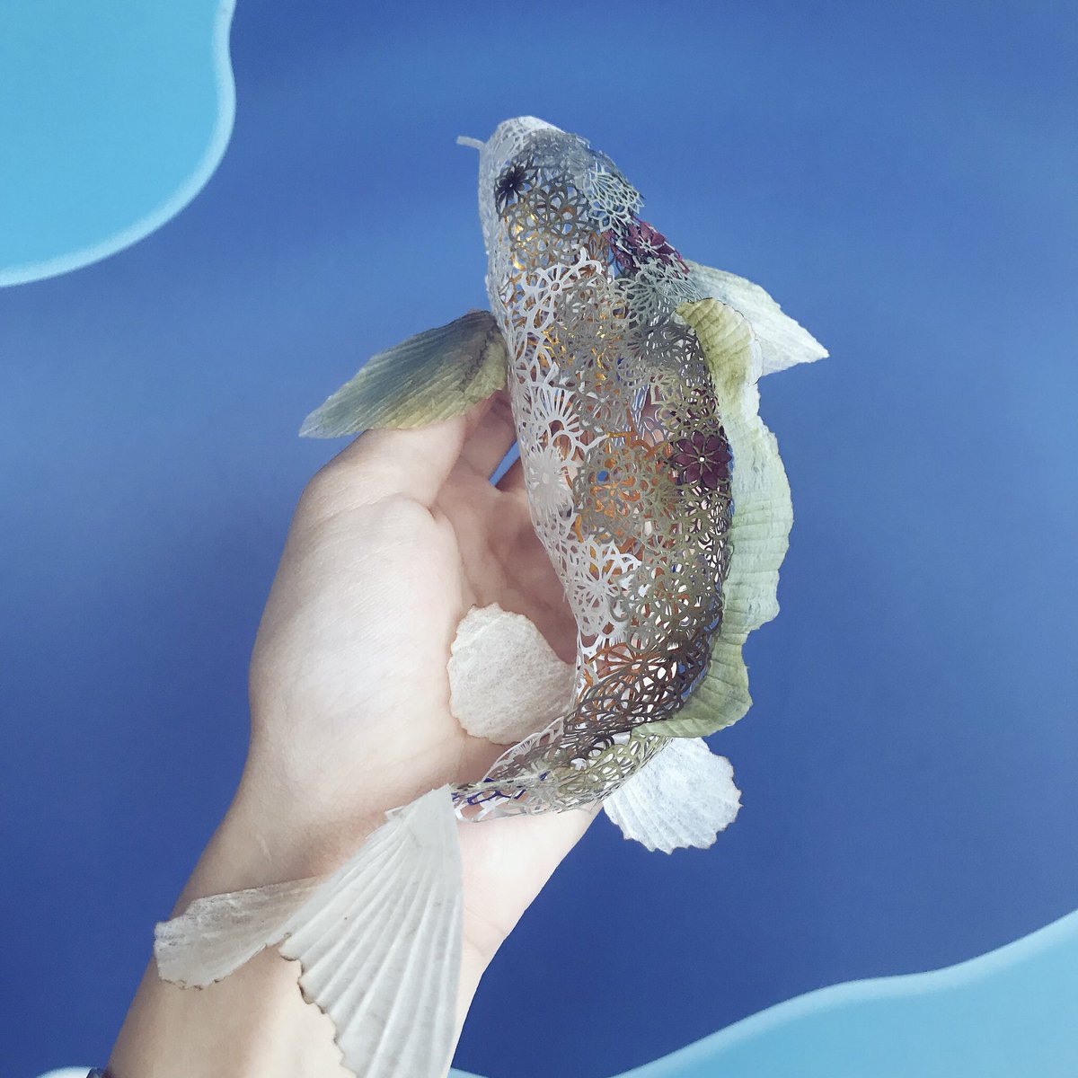 unico0c_0's tweet image. #無言で切り絵を載せて何rtくるか