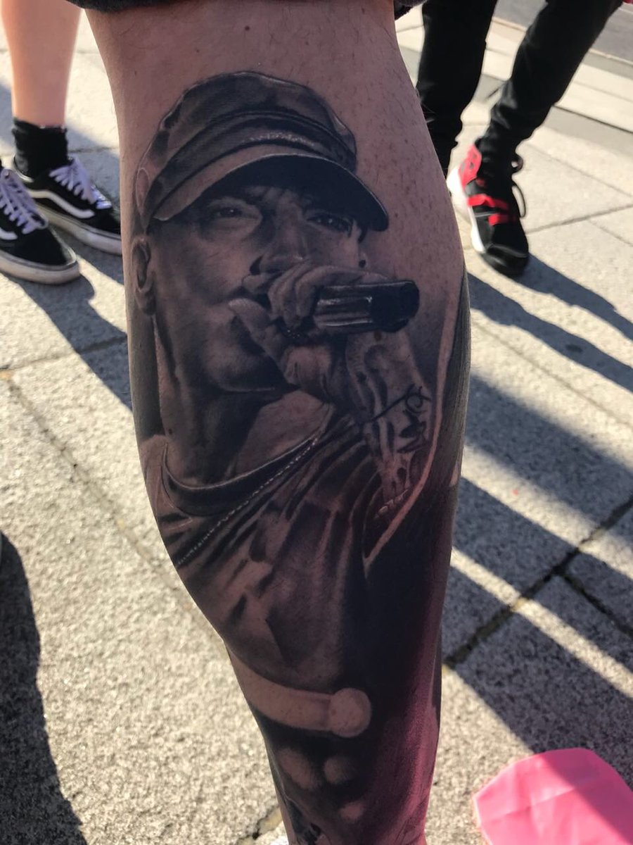 Woman With 54 Eminem Tattoos Sets A World Record