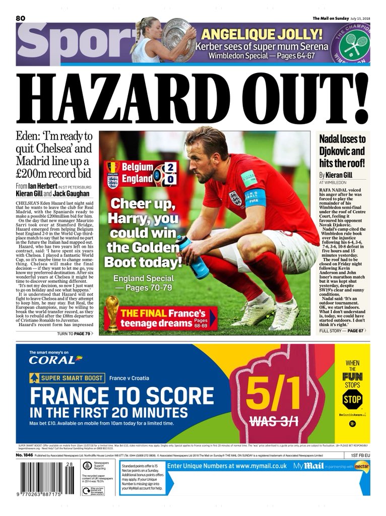  press on Hazard-Madrid.