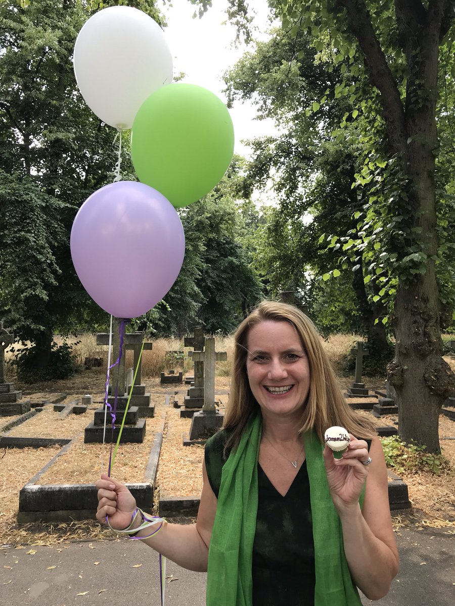 Women2Win's tweet photo. Happy Birthday Emmeline Pankhurst! We had a great time at a @PankhurstParty in Chelsea yesterday organised by @cliftonesque! Delicious cupcakes from @lolascupcakes and an empowering message from our Director @VirginiaCrosbie about #AskHerToStand. @Baronessjenkin @cwowomen https://t.co/ZR0zcT9Zeh