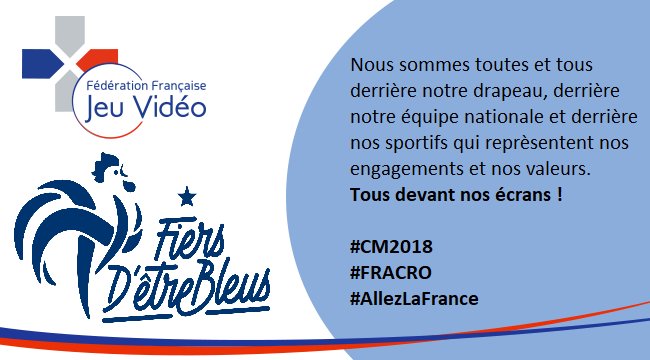 ffjv_officiel's tweet photo. #CM2018 #FRACRO #FranceCroatie #FinaleCoupeduMonde Nous croyons en vous, ramenez-nous cette #CoupeDuMonde2018 et votre deuxième étoile ! https://t.co/CTmxlbf2yu