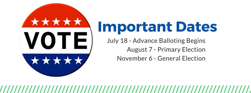 PatrickKelly4DG's tweet photo. Don't forget that advanced voting begins July 18. Find out more about candidate Patrick Kelly https://t.co/w4TOok45Rb https://t.co/F2AV4uDaVh