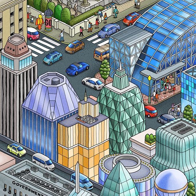IC4DESIGN_HK's tweet photo. Panasonic 100th global web site illustration BETTERTOPIA #ic4design #panasonic #isometric #pixelart #futurecity #retrofuture #datails #skeleton #amusementpark #illustration #art #街のイラスト #artwork #airplane #station https://t.co/u37eKubGSQ https://t.co/UVqtzzqrqZ