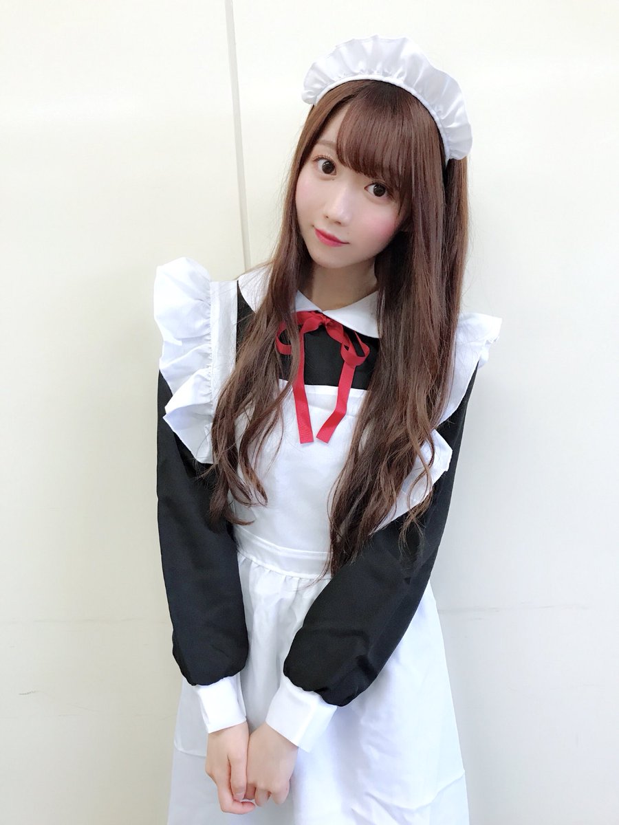 大谷映美里 みりにゃ ワンピース メイド フリル エプロン コスプレ