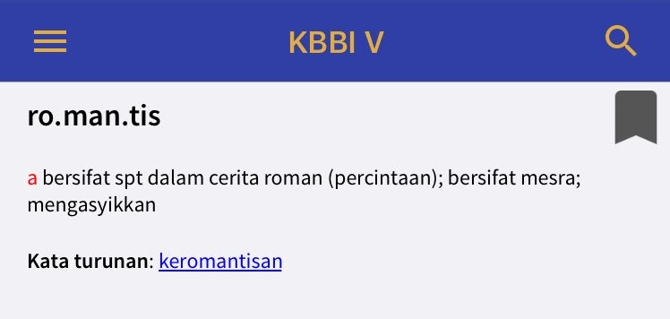 Romantis Itu Gimana Sih - Nusagates