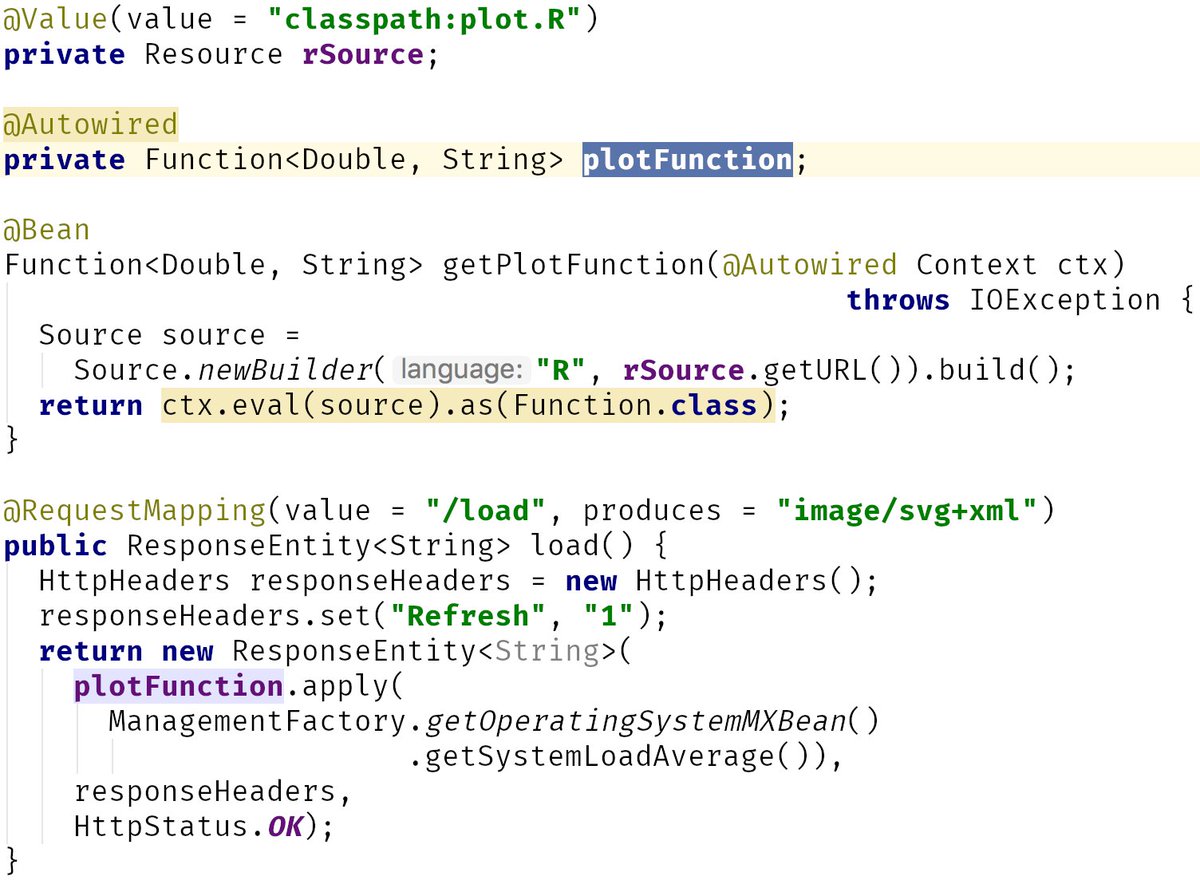 Enhance your Java Spring application with R data science https://t.co ...