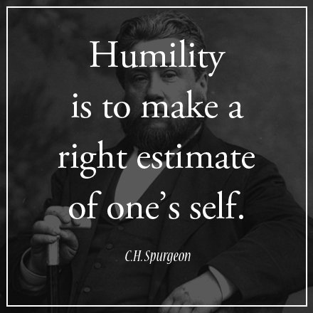 KevinCalbert's tweet image. "Humility is to make a right estimate of one's self." - Spurgeon

#humility #poorinspirit #prideisasin #checkyourself #JesusIsLord