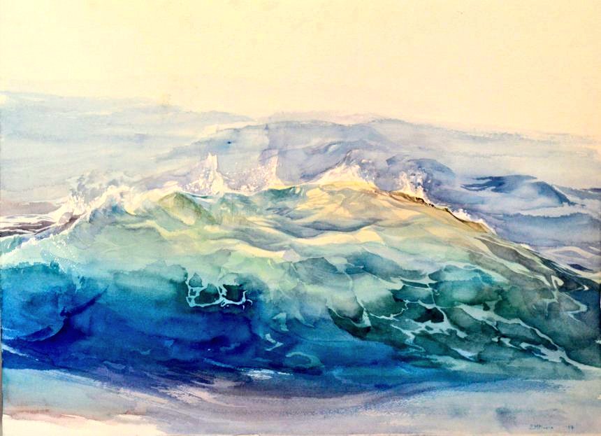 StoreAria's tweet photo. • SOFIA-MARIA XENAKI • 

1. Untitled I • Ink on canvas • 55 X 205 cm • € 1300
2. Untitled II • Watercolour on paper • 38 x 57 cm • € 600
3. Untitled III • Watercolour on paper • 56 x 76 cm • € 800
4. Untitled IV • Watercolour on paper • 56 x 76 cm • € 800 https://t.co/VRQ8YRHlhU