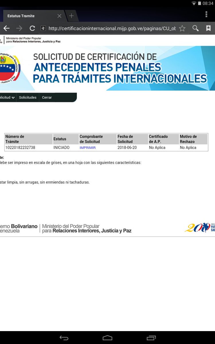 Renaidy's tweet photo. @Hanthonycoello buen día como esta? Necesito por favor que me ayude con estas dos solicitudes de antecedentes penales. Tenemos cita para apostillar para este viernes y no la queremos perder. Es un sacrificio lo que estamos haciendo. Muchas gracias espero pronta respuesta. https://t.co/Diq1gsHDok