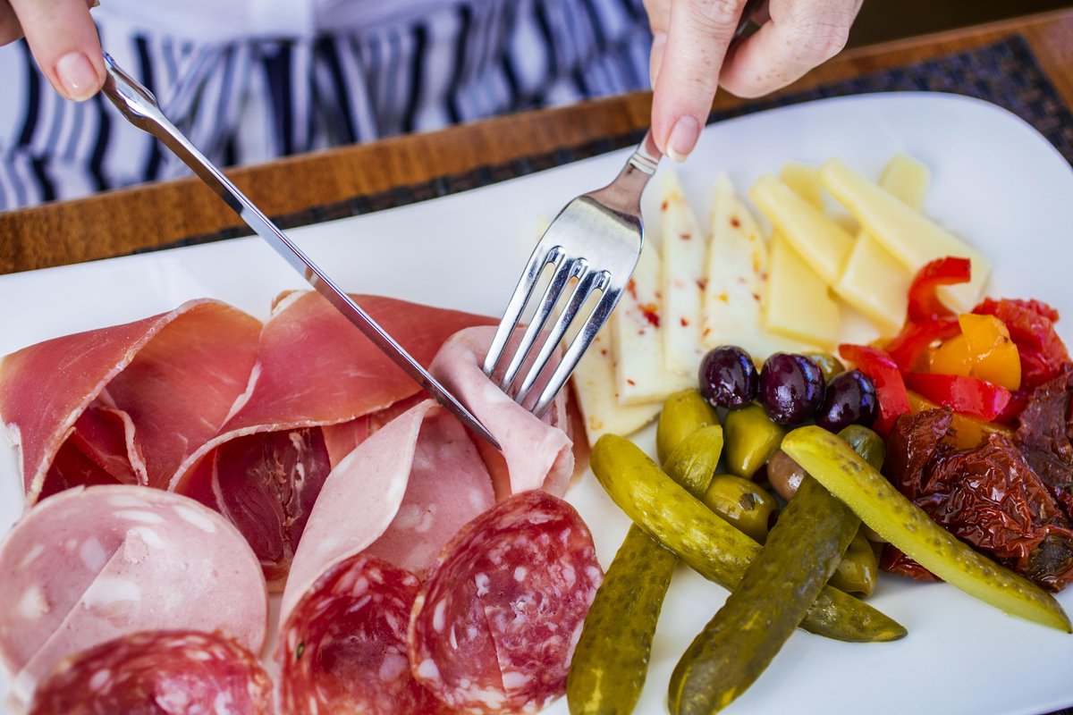 Seriously, what could be better than an antipasto to start your Italian feast? It's the perfect starter because it gives you an idea of what's to come. It teases your palate just a little bit to make you look forward to the rest of the meal. Buon appetito!