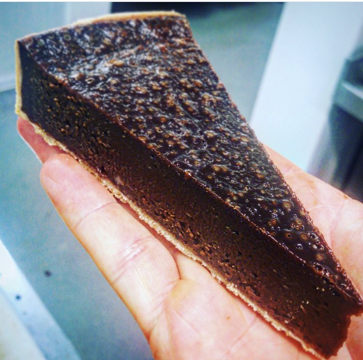 chefdjplatt's tweet photo. Chocolate and hazelnut tart making a comeback to the lunch menu @wilsonvale_uk https://t.co/zxujuegnuA