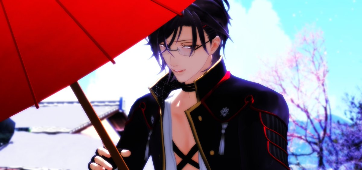 Rad 今まで描いた中でも厳選カッコイイ明石国行を晒してください カッコイイタグもあったんだね イラストじゃないけど 過去静止画からー Model ぱゆ様