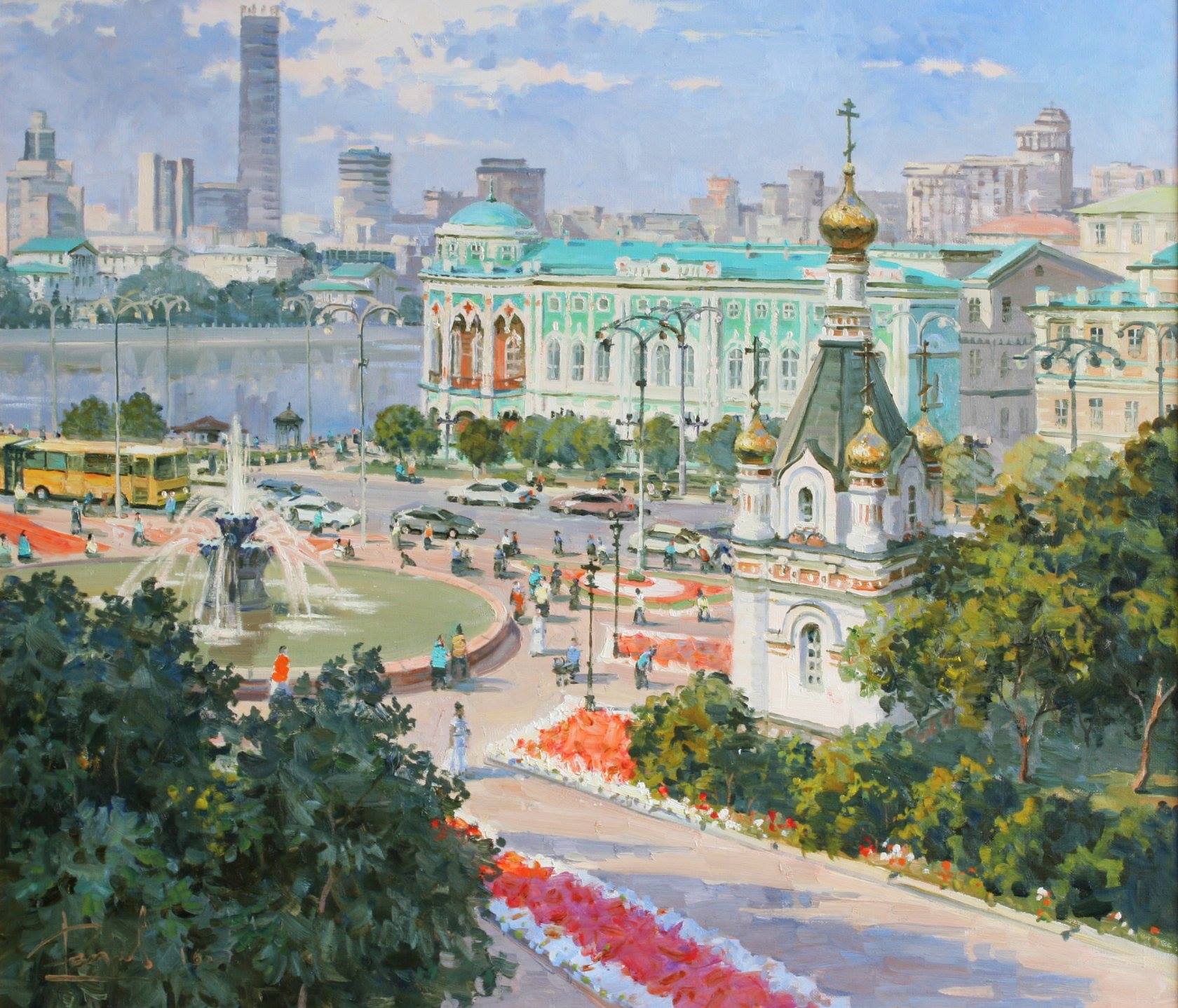 Открытки с видами екатеринбурга и краткая история создания города
