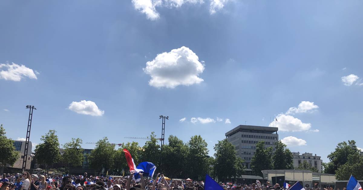 Coupe du monde 2018. Une ambiance de folie sur la fan zone de Rennes dlvr.it/Qbcvdx