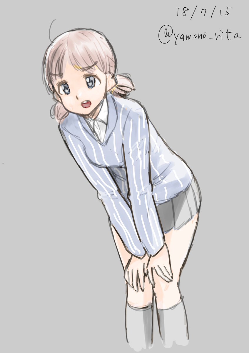 #ガルパン版深夜のお絵描き60分一本勝負
#ガルパン版深夜のお絵描き60分一本勝負_20180715 