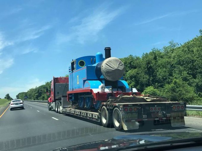 Someone’s kidnapping Thomas.