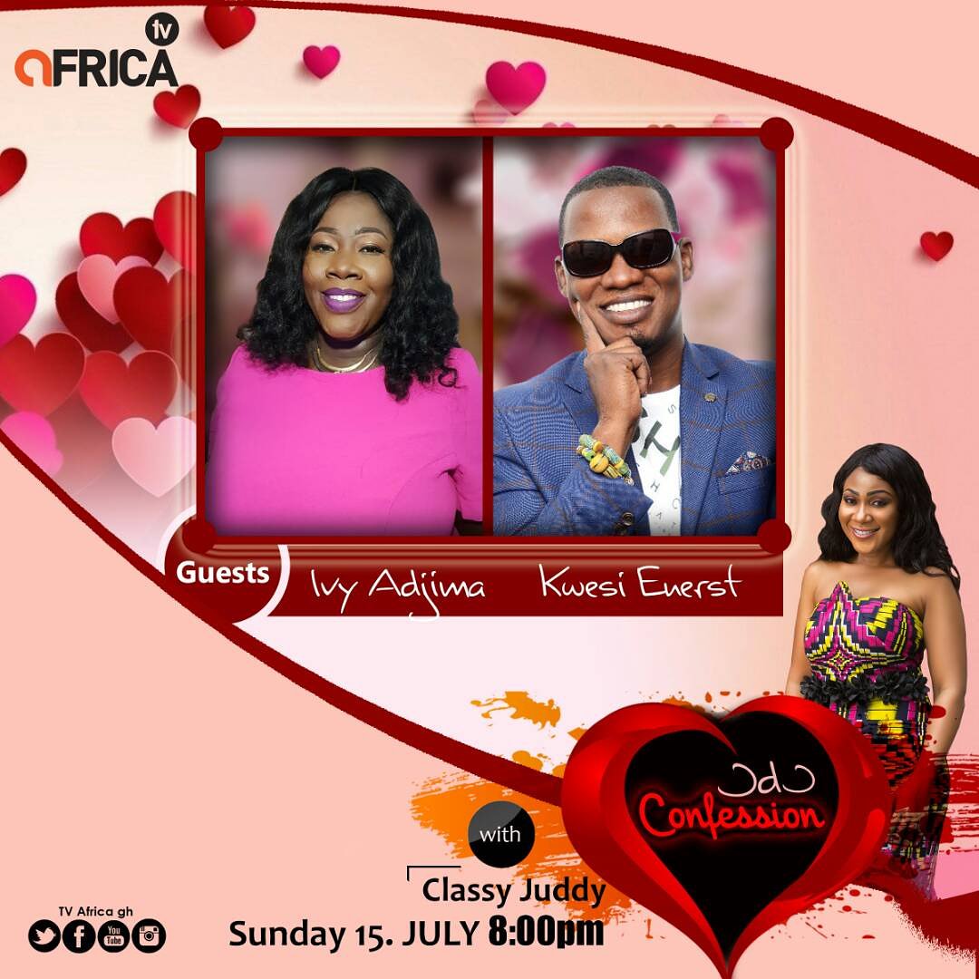 tvafricagh's tweet photo. Make a date with Ivy Adjima and Kwesi Ernest tonight at 8:00 PM on #odoconfession @classyjudygh https://t.co/eflKbj3RJX