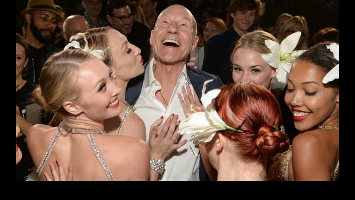 \"Sir Patrick Stewart turned 78 today. Happy Birthday \ole chap!\" 