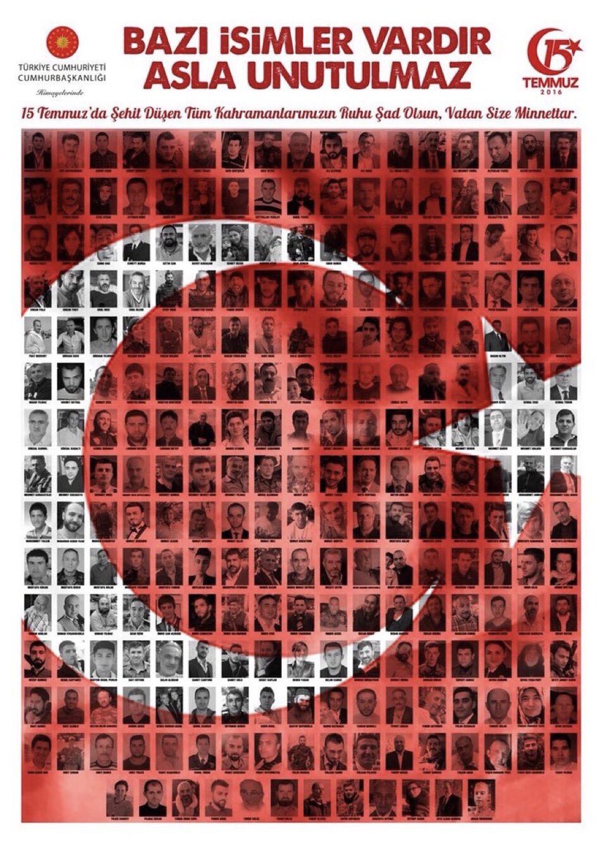 “Kahramanlar can verir,
Yurdu yaşatmak için.”

#15Temmuz