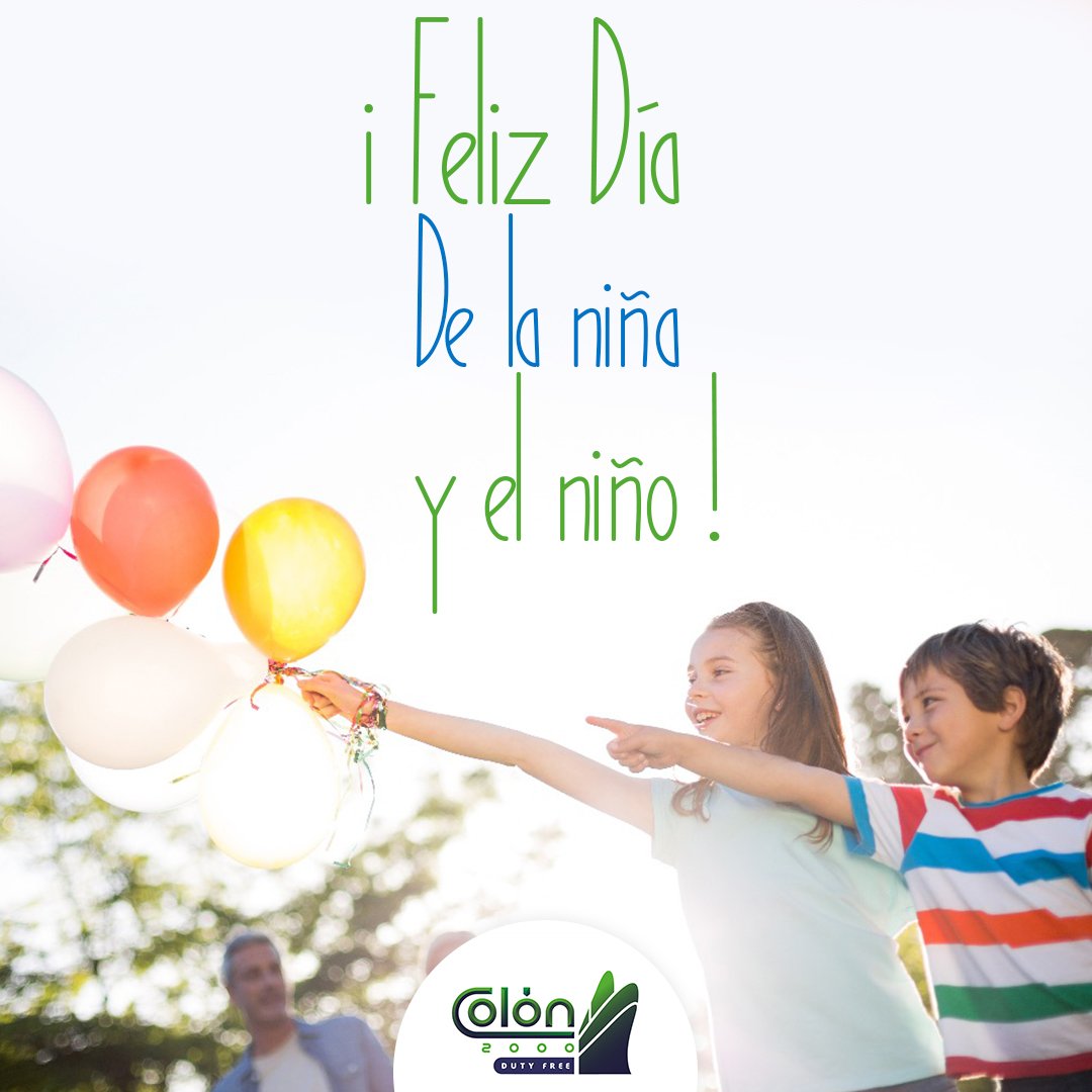 Colon2000dfree's tweet photo. ¡Felicidades a las niñas y a los niños del mundo en este día tan especial!
#Colon2000dutyfree #Panama #Colon #DiadelNiño https://t.co/PlkvvBxsZK