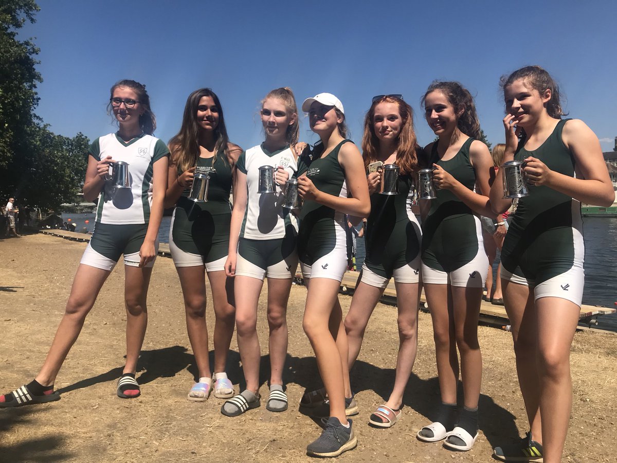 So grateful to the <a href="/SurbitonRowing/">SHS || Rowing</a> team for taking a bunch of water-shy Y8s and turning them into a tankard-holding J13 victorious crew #kingstonregatta <a href="/SHSBlades/">SHSBlades</a>