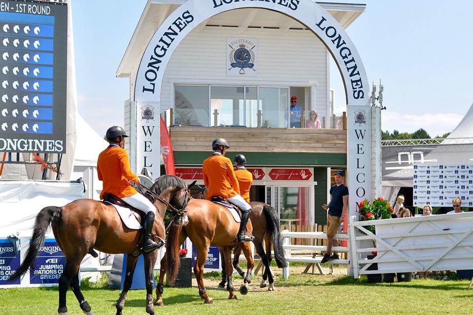 What an exciting fight in the Longines FEI Jumping Nations Cup™ of Sweden! There will be a Jump Off!
<a href="/longines/">Longines Watch Co.</a> @LonginesEq <a href="/FEI_Global/">The FEI</a> #longinesfeinationscup #sweden #falsterbohorseshow #supportyournation #nationscup