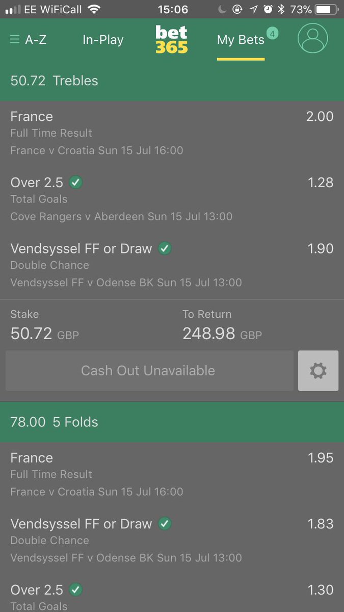 Dannyc_1986's tweet photo. @bet365 any idea when cash out will come back for this bet? https://t.co/WEb6zUzlqx