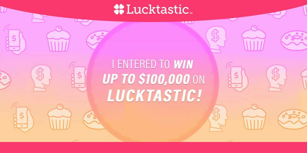 MekaDWalker's tweet image. Lucktastic is giving away huge cash prize! lucktastic.com/twShareFunnel