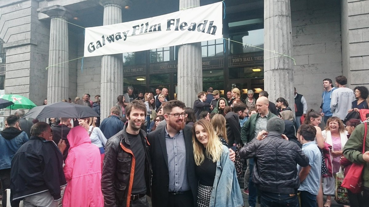 Amazing times had at the #GalwayFilmFleadh with @LagoonPictures and @eithnefitz. An honour to be a finalist!