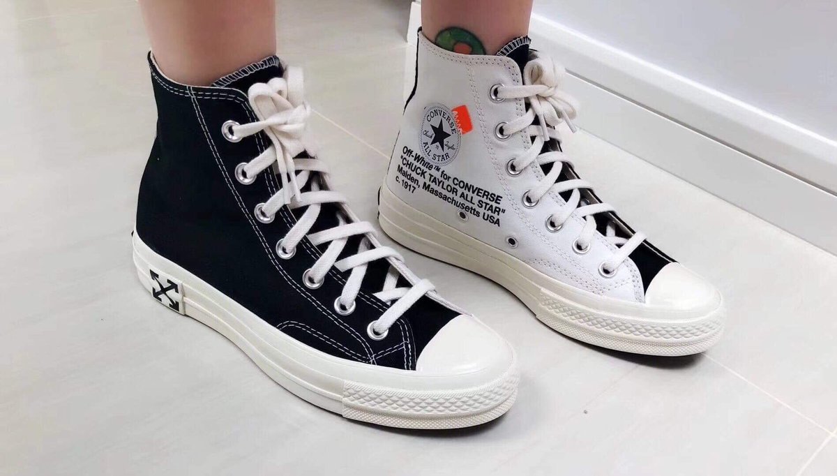 converse x off white fake