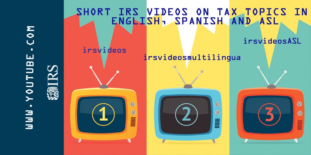 Irs twitter page Irs twitter page