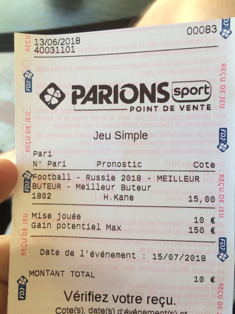 NOU (Pronosoft) on Twitter "Les 2 unités sur Kane golden boot sur